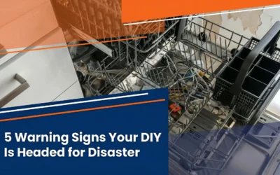 5 Warning Signs Your DIY Appliance Repair Is Headed for Disaster