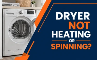 Dryer Not Heating or Spinning? Causes, Fixes, and When to Call a Professional in Raleigh, NC