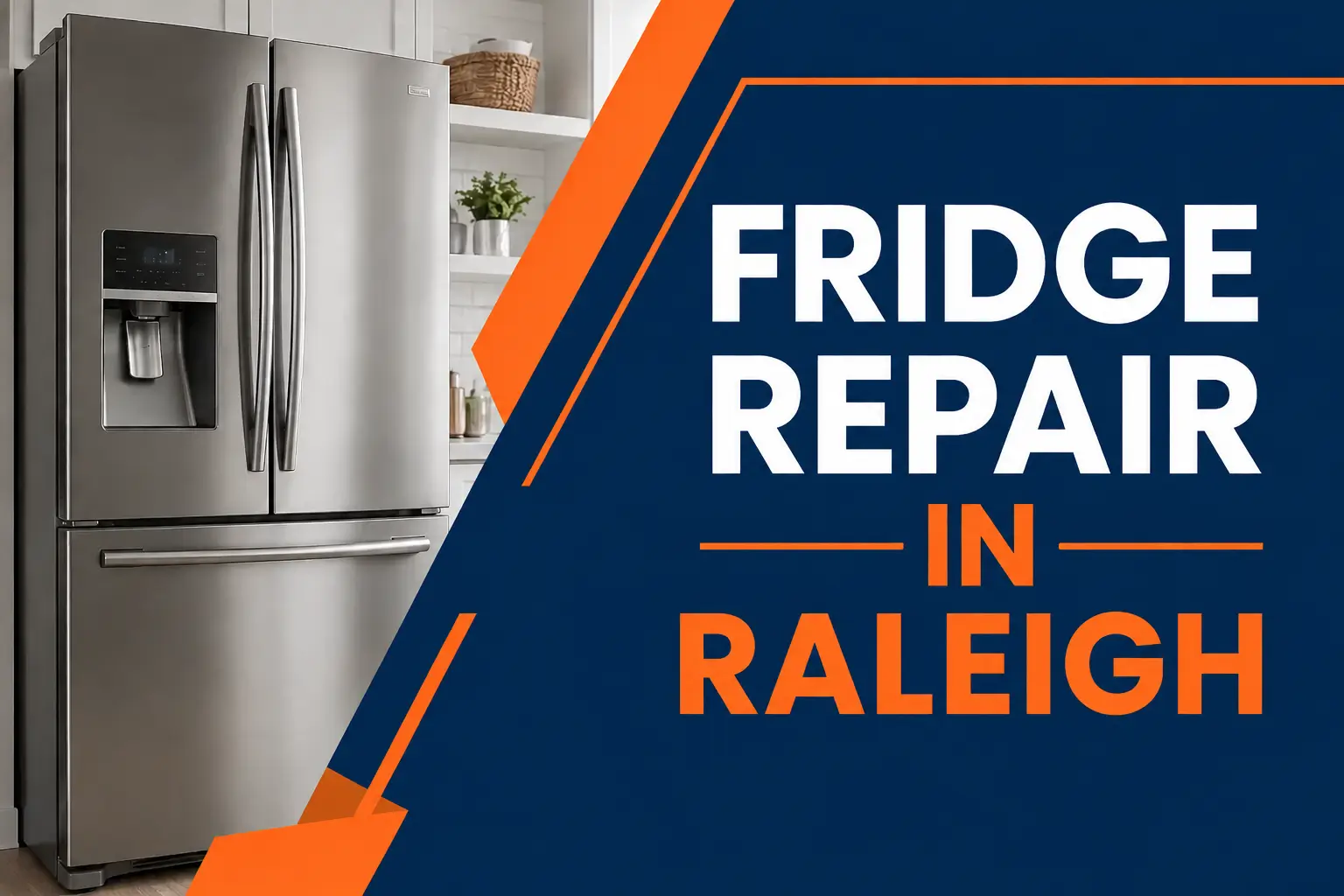 Fridge repair in Raleigh NC – refrigerator repair service by iFix Appliances