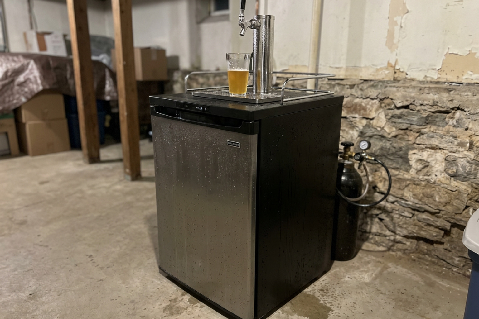 kegerator basement humidity issues