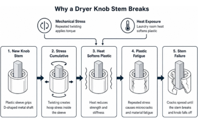 Don’t Lose Control: Quick Fixes When Your Dryer Knob Falls Off