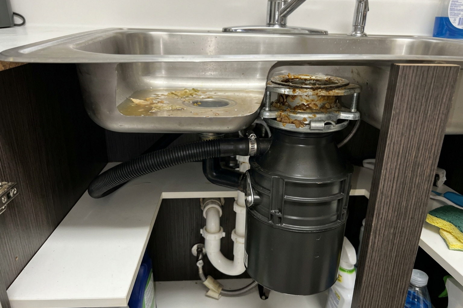 Dishwasher Not Draining: Easy Fixes for Disposal Connection Clogs clogged garbage disposal and dishwasher