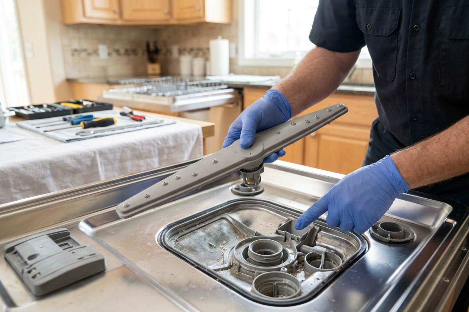 dishwasher making noise